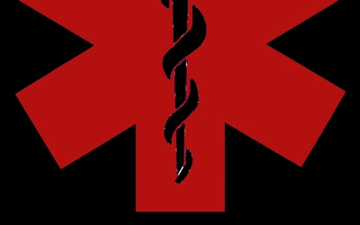 Symbol medycyny, znak pomocy.