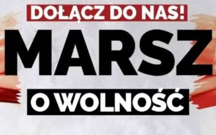 Zbiórka Marsz o Wolność w Pile - zdjęcie główne