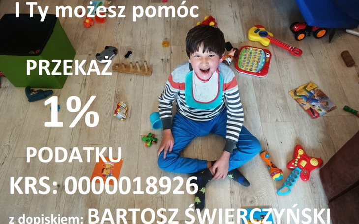 Zbiórka Rehabilitacja Bartusia - zdjęcie główne