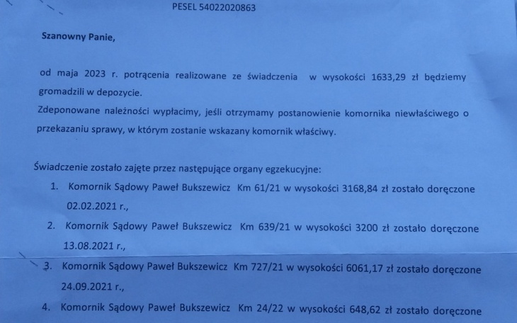 Zbiórka Pomoc na wyjście z zadłużenia - zdjęcie główne
