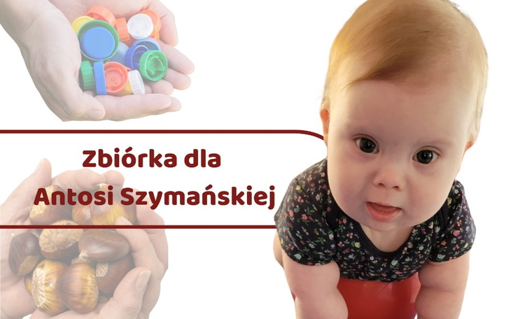 Zbiórka funduszy dla małej Antosi Szymańskiej.