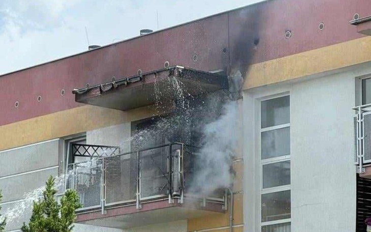 Zbiórka Pożar balkonu - zdjęcie główne