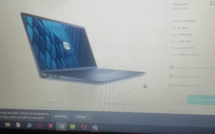 Zbiórka Zbieram na laptop na lekcje zdal - zdjęcie główne