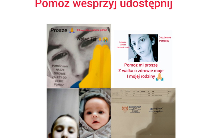 Prośba o pomoc w walce o zdrowie dla rodziny.