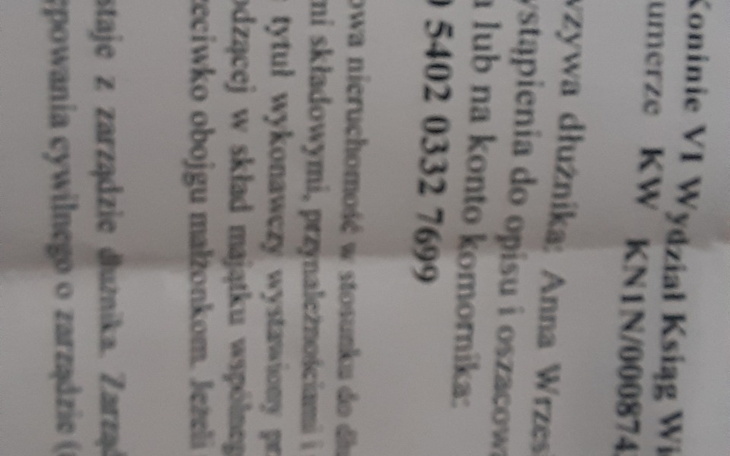 Zbiórka Splata zachowku - zdjęcie główne