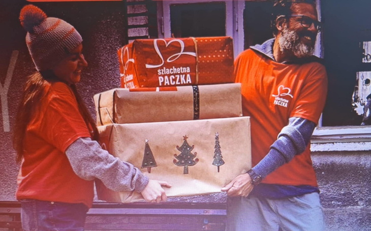 Zbiórka Szlachetna Paczka- SP Pawłowo - zdjęcie główne