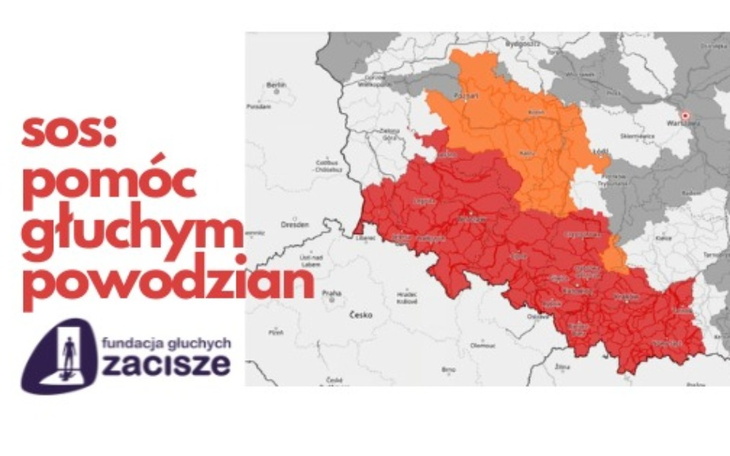 Zbiórka SOS - pomóc głuchym powodzianom - zdjęcie główne
