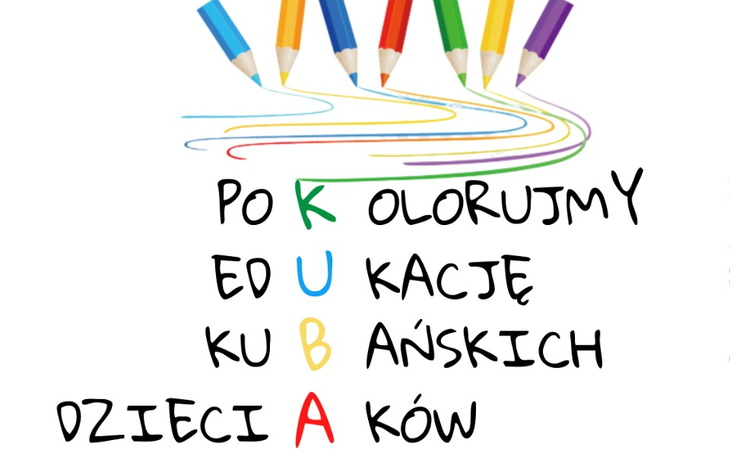 Zbiórka Pokolorujmy edukację KUBA - zdjęcie główne