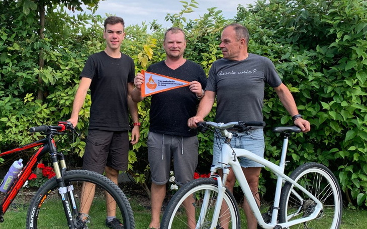 Zbiórka Trzy pokolenia na rowerach - zdjęcie główne
