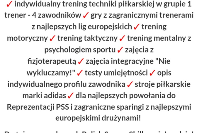 Zbiórka Na obóz piłkarski - zdjęcie główne