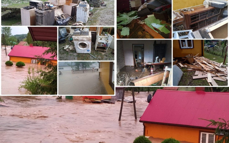 Zbiórka Pomoc rodzinie w wyniku powodzi - zdjęcie główne