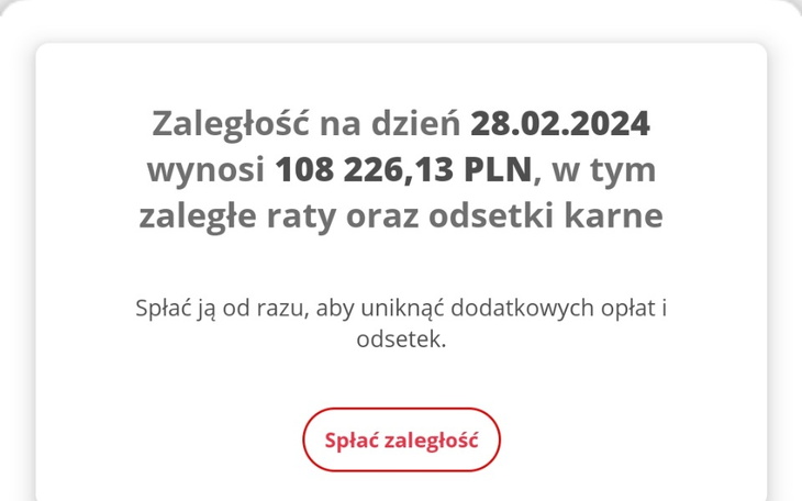 Zbiórka Spłatę niespłaconych zobowiązań - zdjęcie główne
