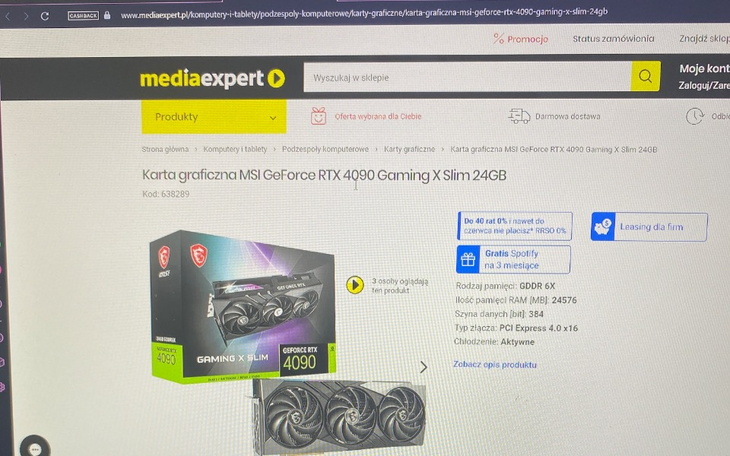 Zbiórka nowa karta graficzna do kompa - zdjęcie główne