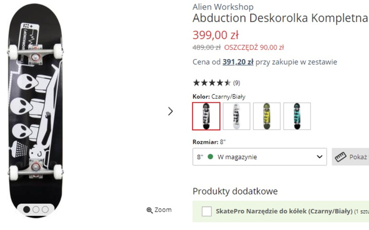 Zbiórka nowa deskorolka ochraniacze - zdjęcie główne