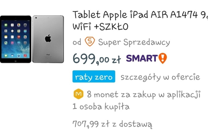 Zbiórka Tablet Apple ipad - zdjęcie główne
