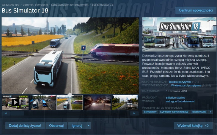 Zbiórka Na Bus Simulator 18 - zdjęcie główne