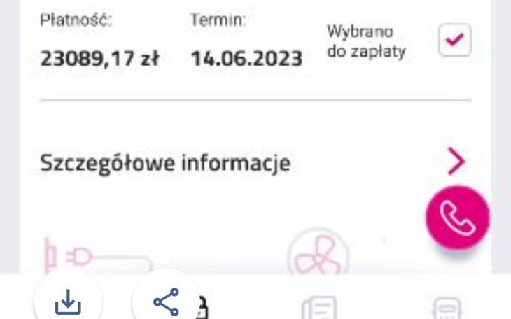 Zbiórka Opłata za energię - zdjęcie główne