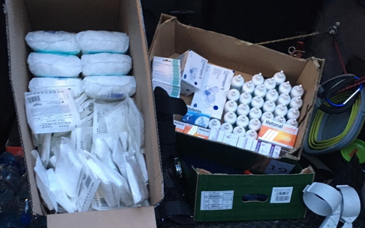 Zbiórka Pomoc Ukrainie Leki, Humanitarna - zdjęcie główne