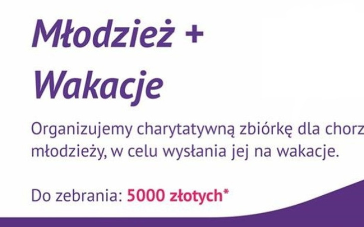 Zbiórka Wakacje dla młodzieży - zdjęcie główne