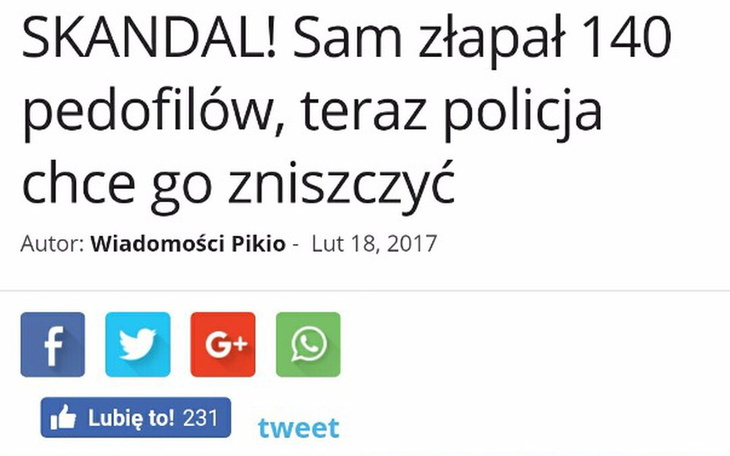 Zbiórka Laptop dla łowcy pedofilów - zdjęcie główne