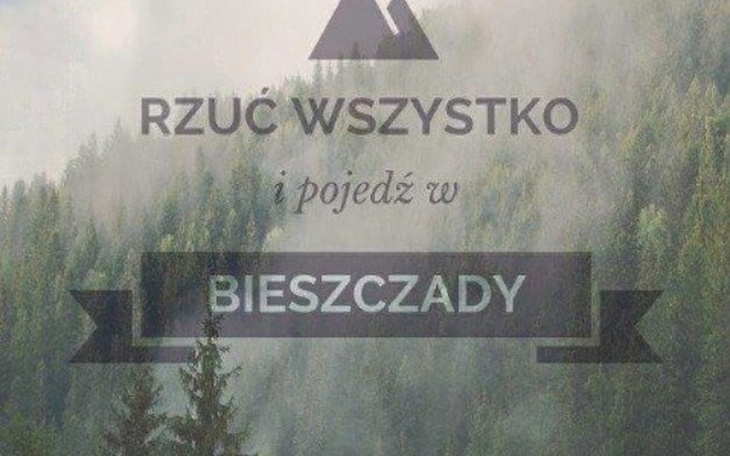 Zbiórka rzuć wszystko i jedź wbieszczady - zdjęcie główne