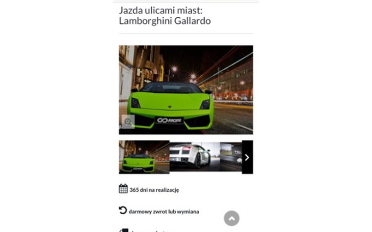 Zbiórka Przejazd LAMBORGHINI na 18 - zdjęcie główne