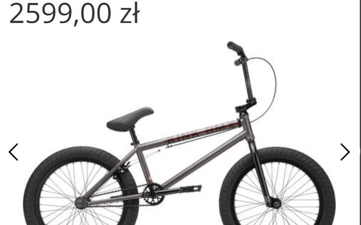 BMX w nowoczesnym designie, idealny do jazdy.