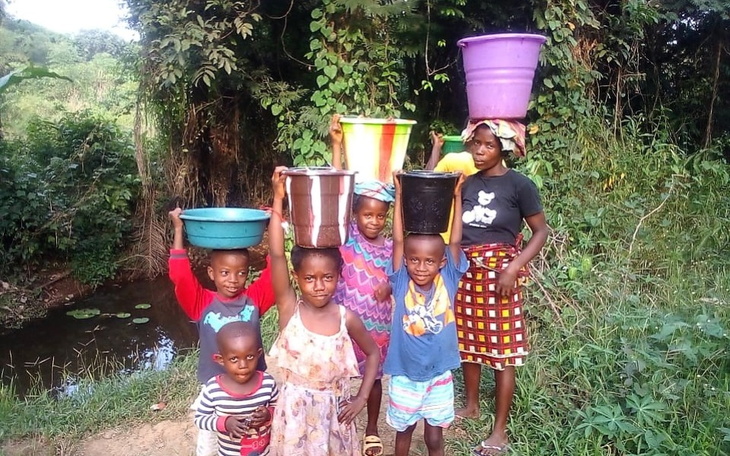 Zbiórka Studnia w wiosce Kocas, Liberia - zdjęcie główne
