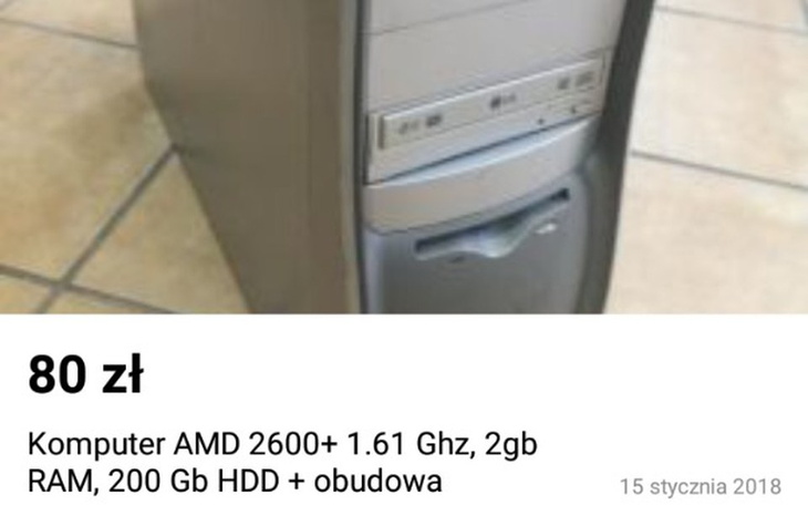 Zbiórka Pierwszy Komputer  15lat - zdjęcie główne