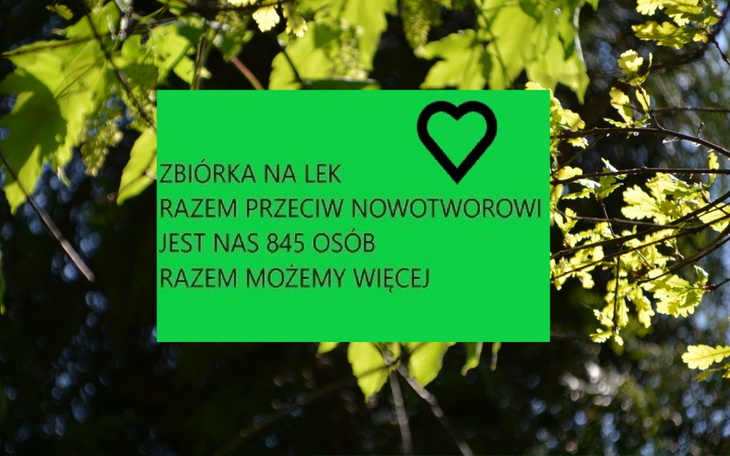 Zbiórka Pomoc dla chorej na nowotwór - zdjęcie główne