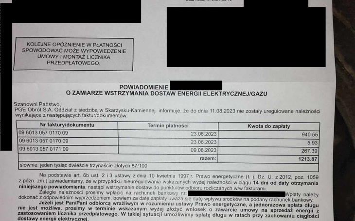 Zbiórka Pomoc Emerytce - Rachunek - zdjęcie główne