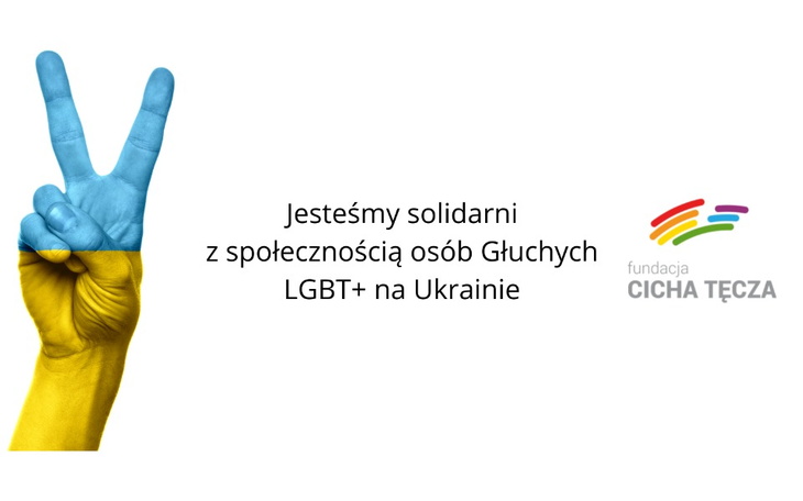 Zbiórka Pomóż Głuchom LGBT z Ukrainy - zdjęcie główne