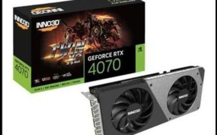 Karta graficzna NVIDIA GeForce RTX 4070.