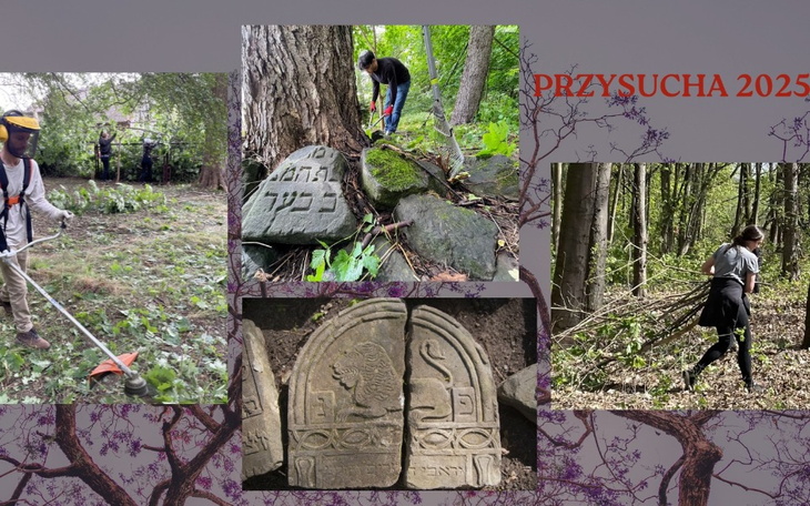 Prace w terenie związane z projektem ochrony przyrody.