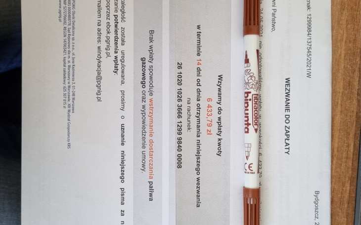 Zbiórka Na gaz i prąd - zdjęcie główne