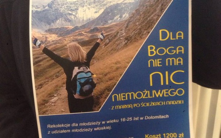 Zbiórka Rekolekcje dla Młodzieży - zdjęcie główne