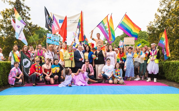 Zbiórka VI Marsz Równości - Zielona Góra - zdjęcie główne