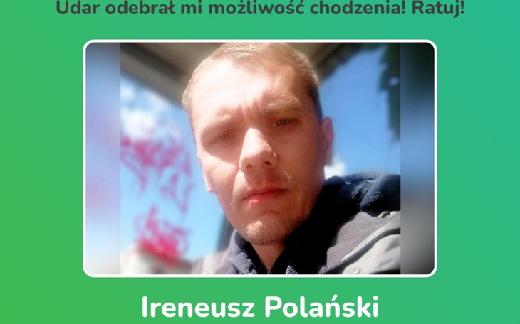 Mężczyzna z problemami zdrowotnymi, prosi o pomoc.