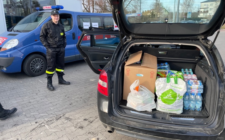 Zbiórka OSPJastków Strażakom z Ukrainy - zdjęcie główne