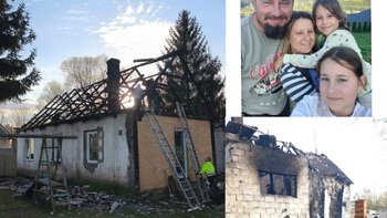 Zbiórka Pomoc rodzinie po pożarze domu - miniaturka zdjęcia