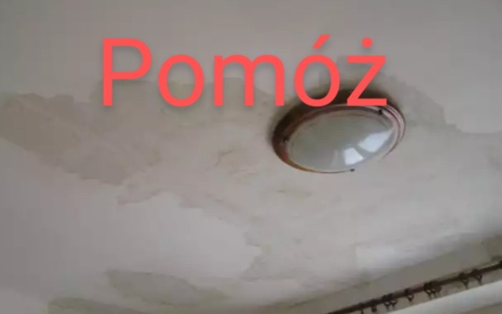 Zbiórka Zbieram na remont sufitu zalaneg - zdjęcie główne