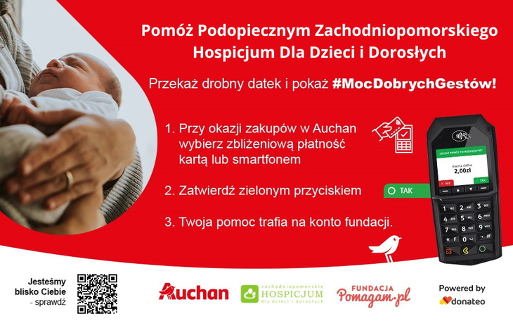 Zbiórka Pomóż Podopiecznym Hospicjum - zdjęcie główne