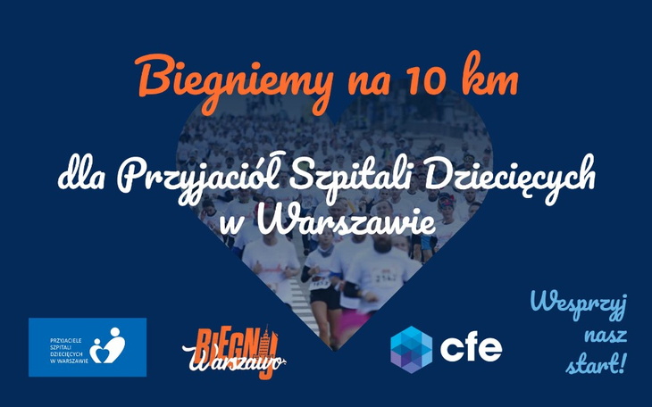 Zbiórka Biegnij Warszawo z CFE - zdjęcie główne