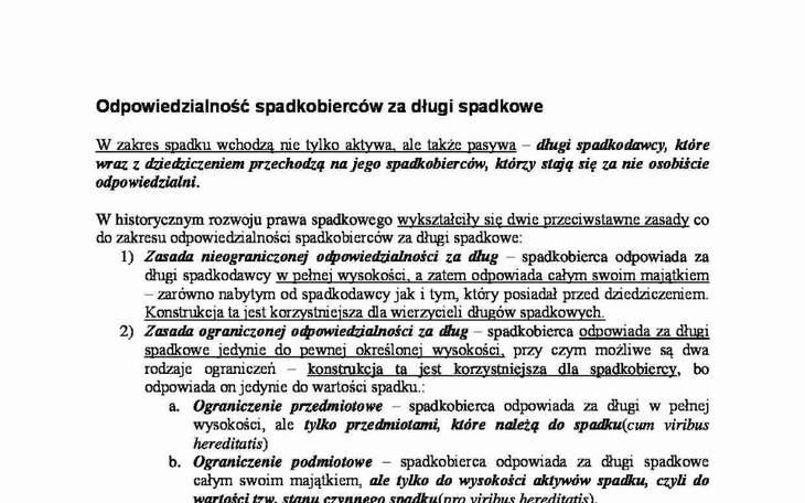 Zbiórka Pomóżcie Spłacić dług Po spadku - zdjęcie główne
