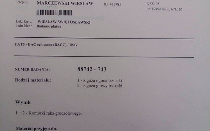 Zbiórka Ratowanie życia! Walka z rakiem! - zdjęcie główne