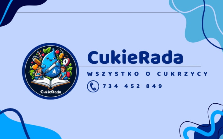 Logo Cukierady, informacje o cukrzycy i kontakt.