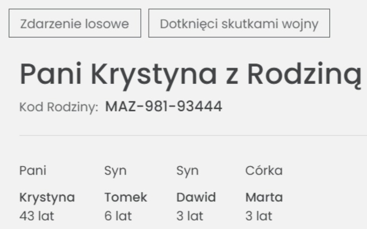 Zbiórka Szlachetna Paczka - P. Krystyna - zdjęcie główne