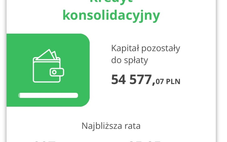 Informacje o kredycie konsolidacyjnym i pozostałym kapitale.