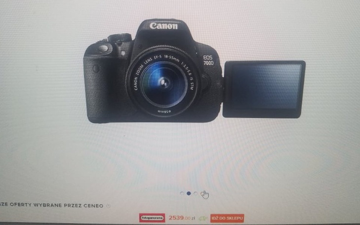 Zbiórka Aparat Canon eos 700D - zdjęcie główne