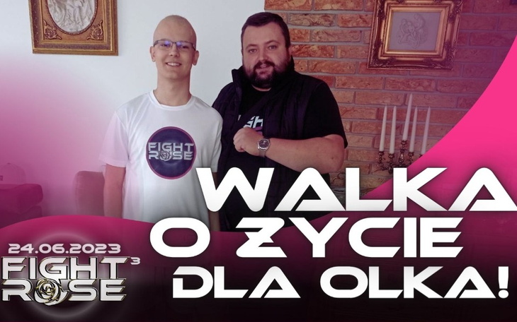 Zbiórka Walka o ŻYCIE-FightRose dla Olka - zdjęcie główne